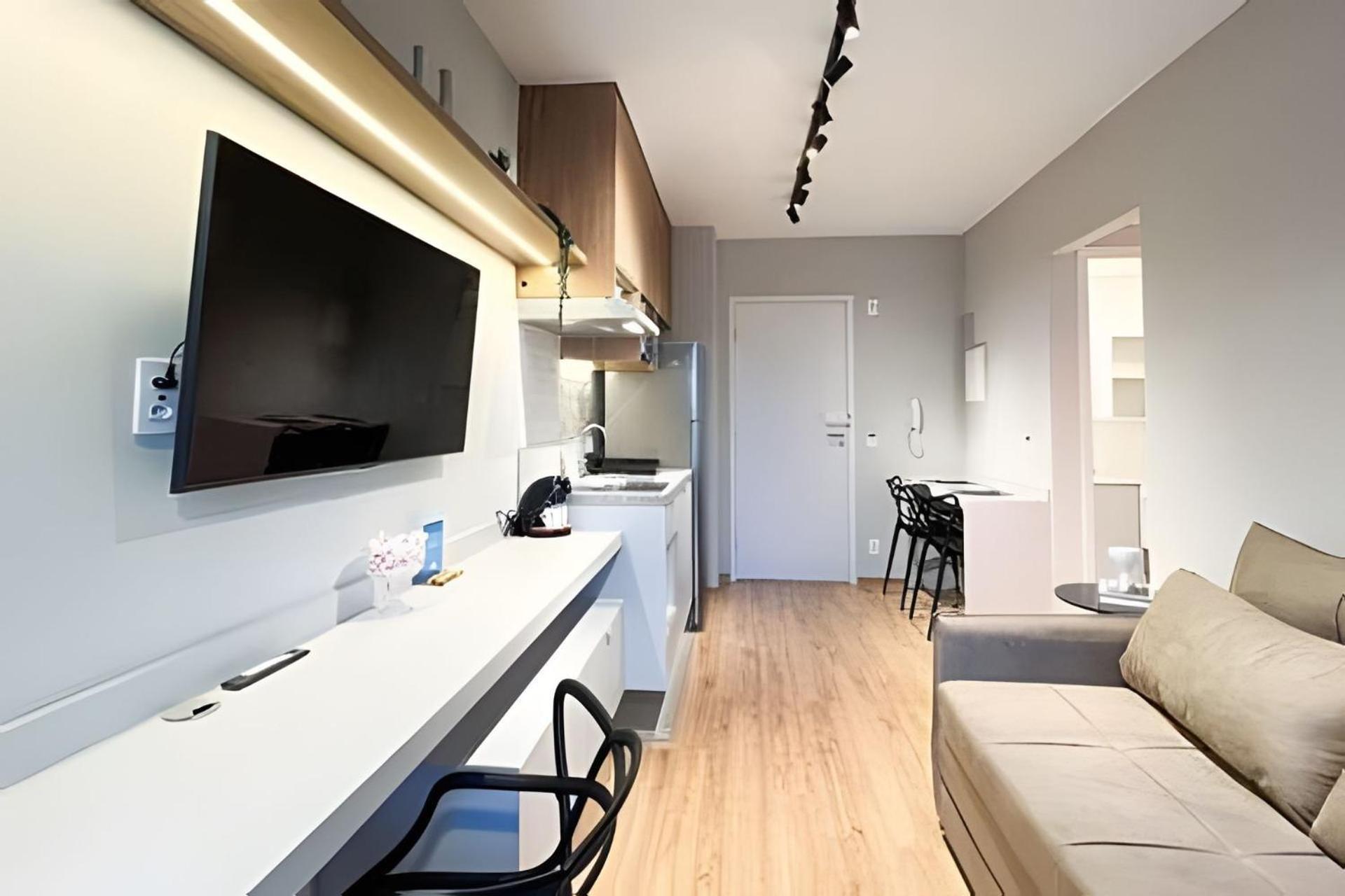 Apartment Apto 805 Completo Em Moema | A/c, Wi-fi E Jacuzzi. *