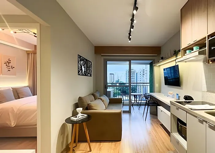 Apto 805 Completo Em Moema | A/C, Wi-Fi E Jacuzzi.