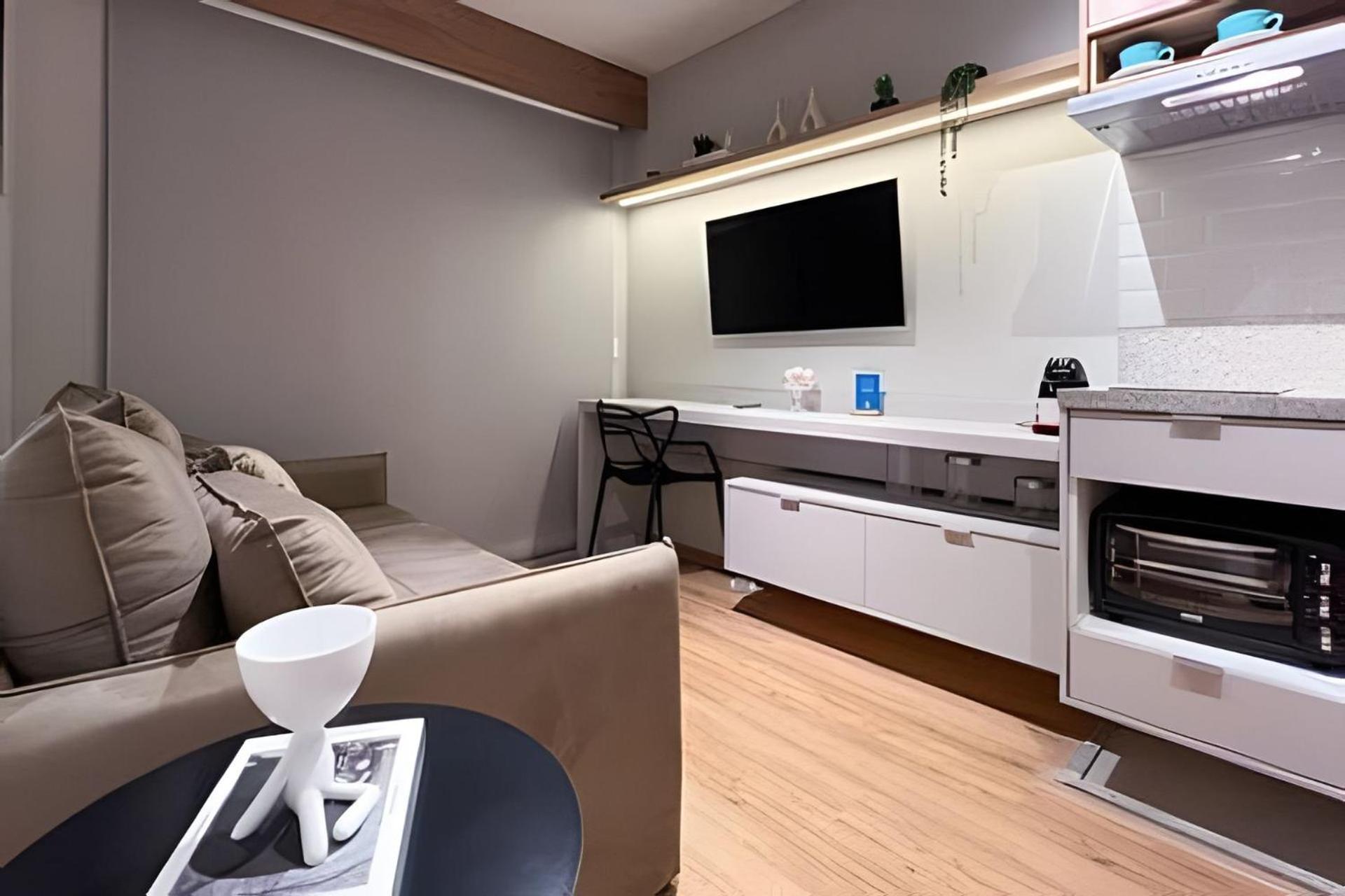 Apartamento Apto 805 Completo Em Moema | A/c, Wi-fi E Jacuzzi.